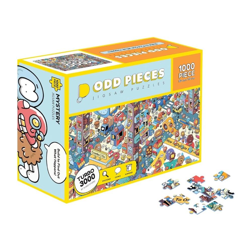 “Turbo 3000” - Odd Pieces 1000 Piece Time Warp Puzzle